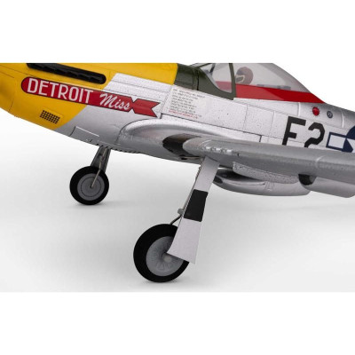 E-flite UMX P-51D Mustang “Detroit Miss” AS3X Safe Select BNF Basic