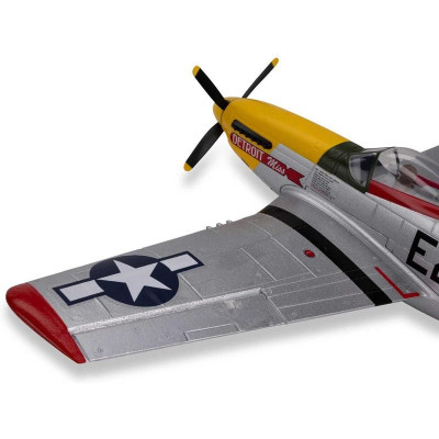 E-flite UMX P-51D Mustang “Detroit Miss” AS3X Safe Select BNF Basic