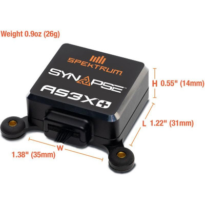 Spektrum přijímač AR20410T 20CH PowerSafe Synapse AS3X+