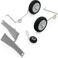 Pótalkatrész RC modell repülőgéphez E-flite P-51D Mustang 0.49m Detroit Miss: futómű.