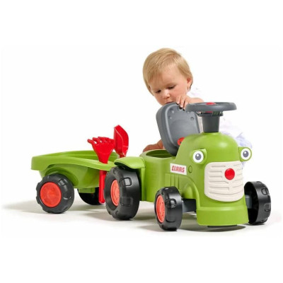 FALK - Dětské odrážedlo Claas s vlečkou