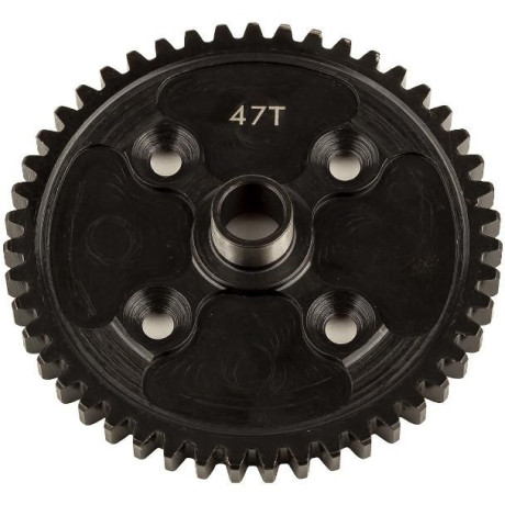 RC8B4 hlavní převodové kolo, 47 zubů Mod 1, kovové