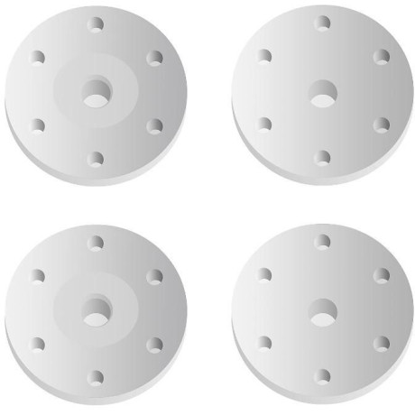 FT 16mm písty tlumičů, 6x1,5, zkosené