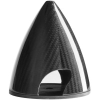 Karbon kúp kétlapátos légcsavarhoz, átmérő 114mm (4,5inch), karbon talpazat