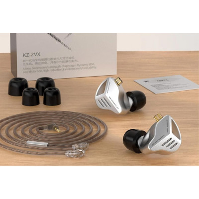 KZ ZVX sluchátka s mikrofonem