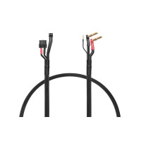 Töltőkábel XT60 kimeneti csatlakozóval rendelkező töltőkhöz 2S Lipo/Liion Hardcase autó akkumulátorok töltéséhez 4mm vagy 5mm-es csatlakozóval. Egyensúlyozó kábellel együtt. Hossza 30cm, 14AWG (táp) és 22AWG (egyensúly) kábel.