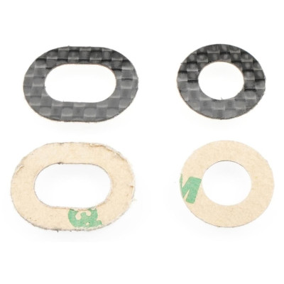 Ultra 1/8 Off-Road uhlíkové podložky, 4 ks. pro 7-8mm sloupky