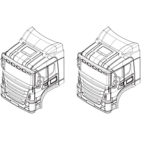 Turbo Racing Karoserie C50 2ks