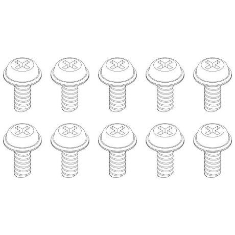 Turbo Racing Šroubky M1,7 x 3 mm 10 ks