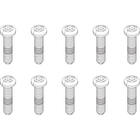 Turbo Racing Šroubky M1,4 x 8 mm 10 ks