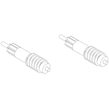 Turbo Racing Zadní osa C50 2 ks