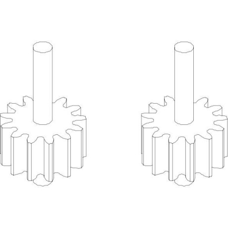 Turbo Racing Upgrade převodová kola C50 2 ks