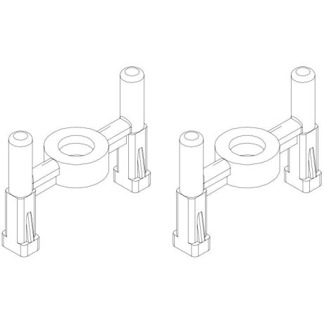 Turbo Racing Stojny zvedacího mechanizmu C50 2 ks