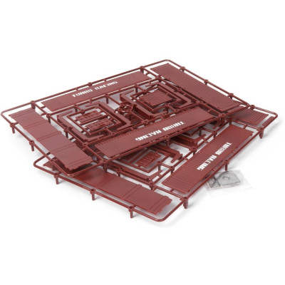 Turbo Racing Kontejner přívěsu C50 červený 1 ks