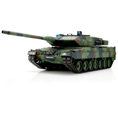 TORRO tank 1/16 RC LEOPARD 2A6 kamufláž - BB +IR (kovové pásy)