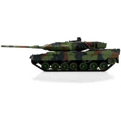 TORRO tank 1/16 RC LEOPARD 2A6 kamufláž - BB +IR (kovové pásy)