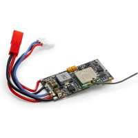 Pótalkatrész RC modell repülőgéphez E-flite Draco 0.8m: Spectrum vezérlő - vevő DSMX/DSM2 technológiával, lineáris szervók és AC vezérlő. Az integrált vezérlővel ellátott Spektrum vevő valós idejű telemetriai adatokat szolgáltat, beleértve az akkumulátor teljes feszültségét, áramát, motor fordulatszámát az AirWare™ rendszerrel felszerelt adóknak.