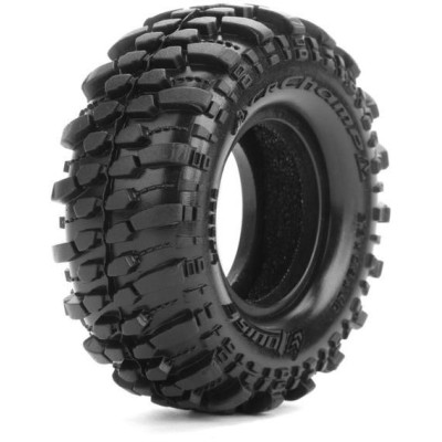 CR-CHAMP 1.0 - Pneumatiky s vložkou pro 1/18 a 1/24 crawler, 2 ks