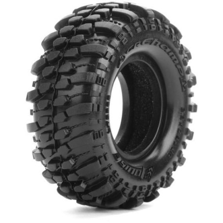 CR-CHAMP 1.0 - Pneumatiky s vložkou pro 1/18 a 1/24 crawler, 2 ks