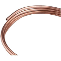 Krick Puha rézcső 4x3mm, 1m hosszúságú, gőzgépcsövek egyedi gyártásához.