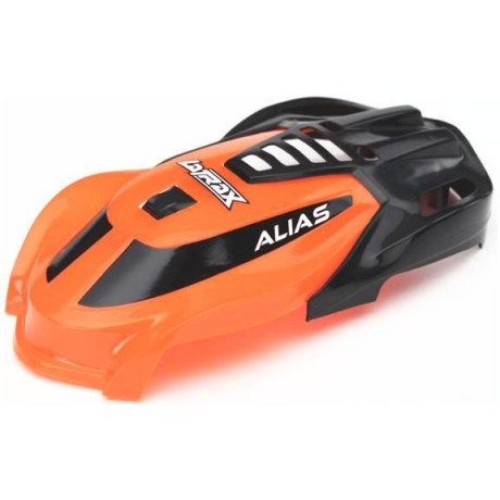 Traxxas kabina oranžová, vrut 1.6x5 (3): LaTrax Alias