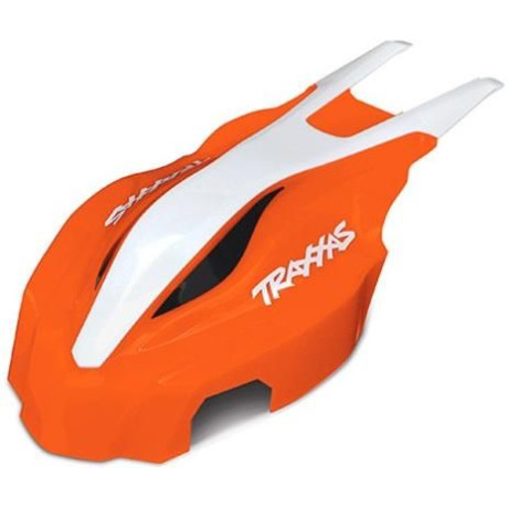 Traxxas kapotáž přední oranžová/bílá: Aton