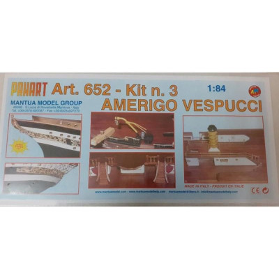 Mantua Model Amerigo Vespucci 1:84 sada č.3 kit