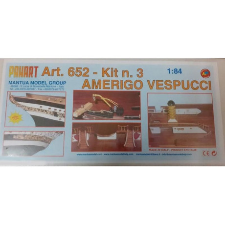 Mantua Model Amerigo Vespucci 1:84 sada č.3 kit