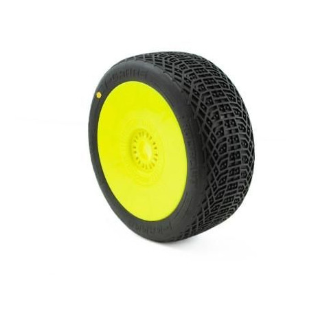 I-BARRS V3 BUGGY C2 (SOFT) nalepené gumy, žluté disky, 2 ks.