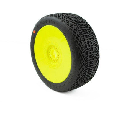 I-BARRS V3 BUGGY C3 (MEDIUM) nalepené gumy, žluté disky, 2 ks.