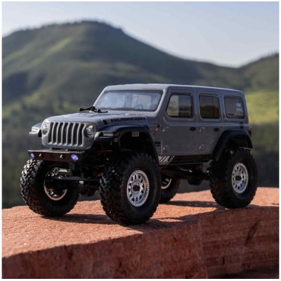 Axial SCX24 Jeep Wrangler JLU CRC 2019 V3 1:24 4WD RTR šedý