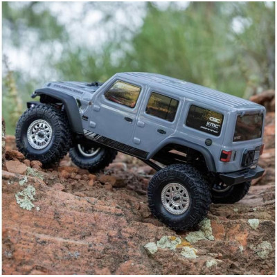 Axial SCX24 Jeep Wrangler JLU CRC 2019 V3 1:24 4WD RTR šedý