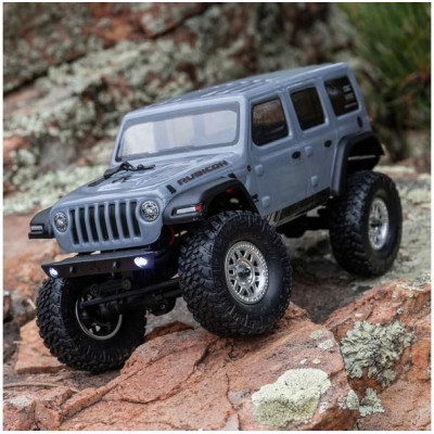 Axial SCX24 Jeep Wrangler JLU CRC 2019 V3 1:24 4WD RTR šedý