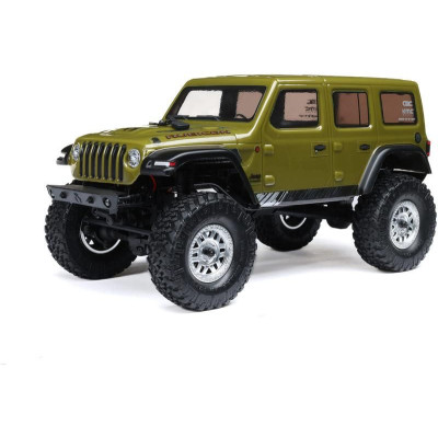 Axial SCX24 Jeep Wrangler JLU CRC 2019 V3 1:24 4WD RTR šedý