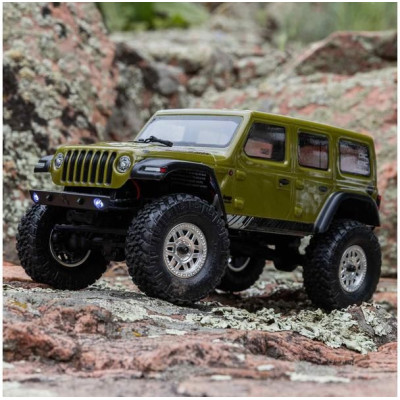 Axial SCX24 Jeep Wrangler JLU CRC 2019 V3 1:24 4WD RTR šedý
