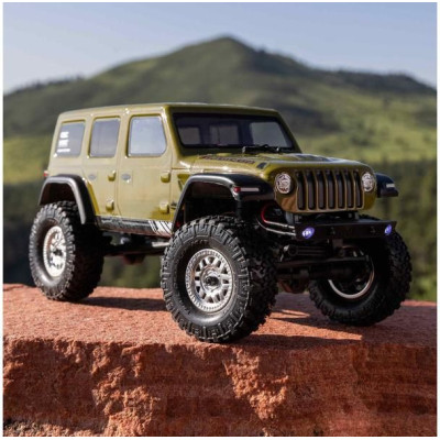 Axial SCX24 Jeep Wrangler JLU CRC 2019 V2 1:24 4WD RTR zelený