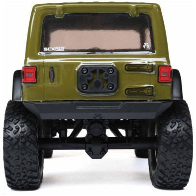 Axial SCX24 Jeep Wrangler JLU CRC 2019 V2 1:24 4WD RTR zelený