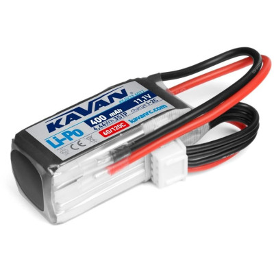 KAVAN - Li-Po 400 mAh/11,1 V 60/120C, 4,44 Wh