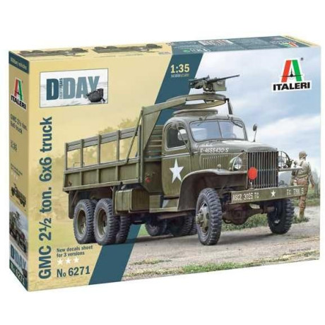 Model Kit military 6271 - GMC 2 1/2 ton. 6x6 truck (1:35)