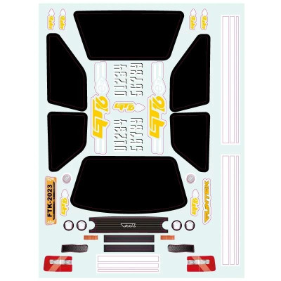 Samolepky Funtek GT16E