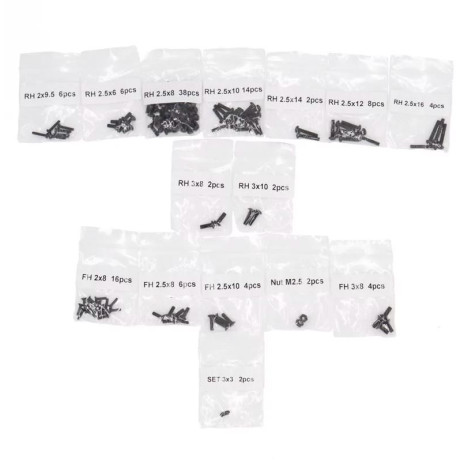 Set šroubků Funtek GT16E