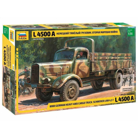 Model Kit military 3596 - German Heavy Truck L4500A (1:35)