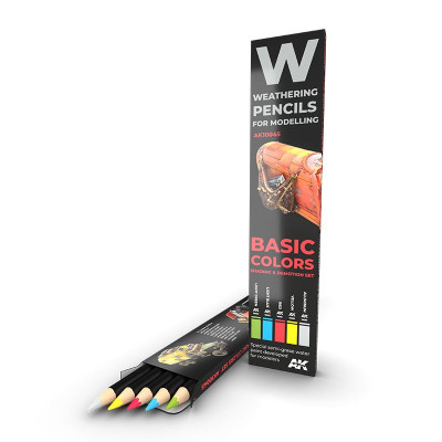 WATERCOLOR PENCIL SET BASICS: SHADING & DEMOTION SET