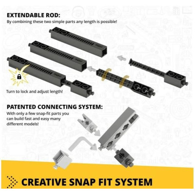 Engino Creative Builder 120 modelů + motor