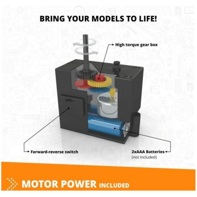 Engino Creative Builder 50 modelů + motor