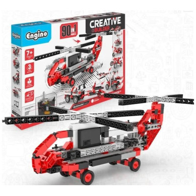 Engino Creative Builder 90 modelů + motor