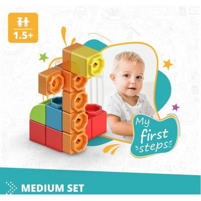 Engino Baby Qboidz Moje první kroky - střední set