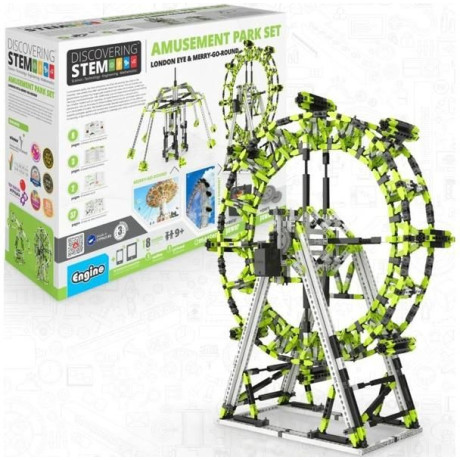 Engino Stem Zábavní park London Eye a kolotoč