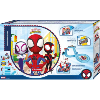 Autodráha Carrera FIRST - 63050 Spidey Go Webs Go