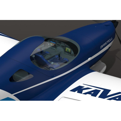 KAVAN Bristell B23 1600mm s R8 Rx - modrá